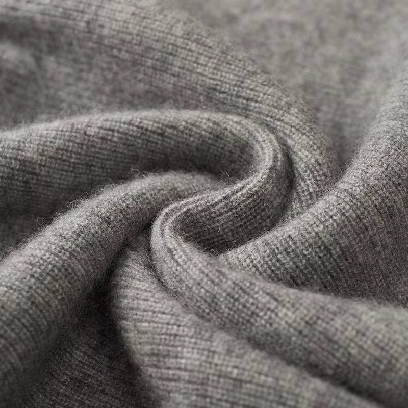 New Product Men'S Sweater 100% Merino Wool Sweater Men'S POLO Collar Knitted Pullover Casual Business Warm Sweater Autumn/Winter