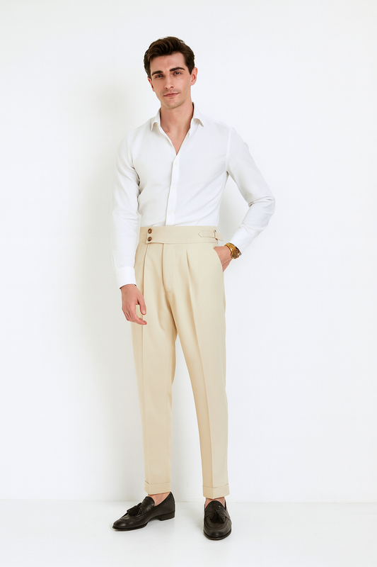 Man Suits Pants  Elegant Up