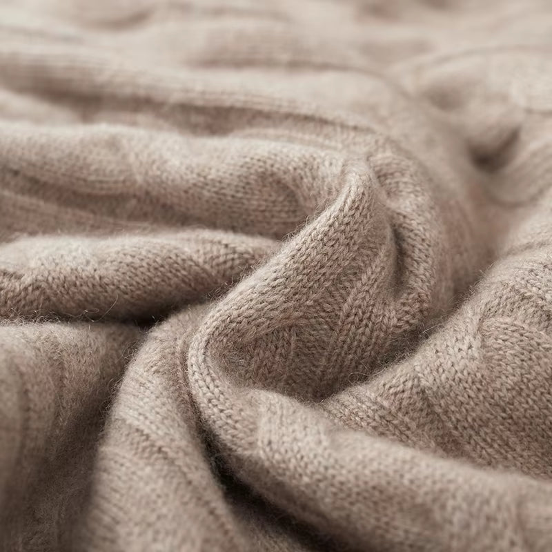 New Release: Men'S Collar V-Neck Cardigan Sweater, Thickened 100% Merino Wool Knit Sweater for Autumn Winter Warm Men'S Clothing