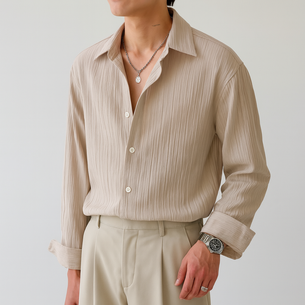 Classy Long-sleeved Shirt