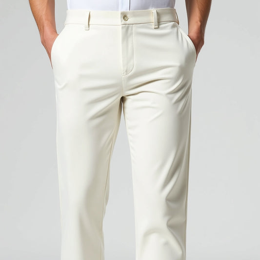Autumn Thin Trousers Men Formal Dress Suit Pants