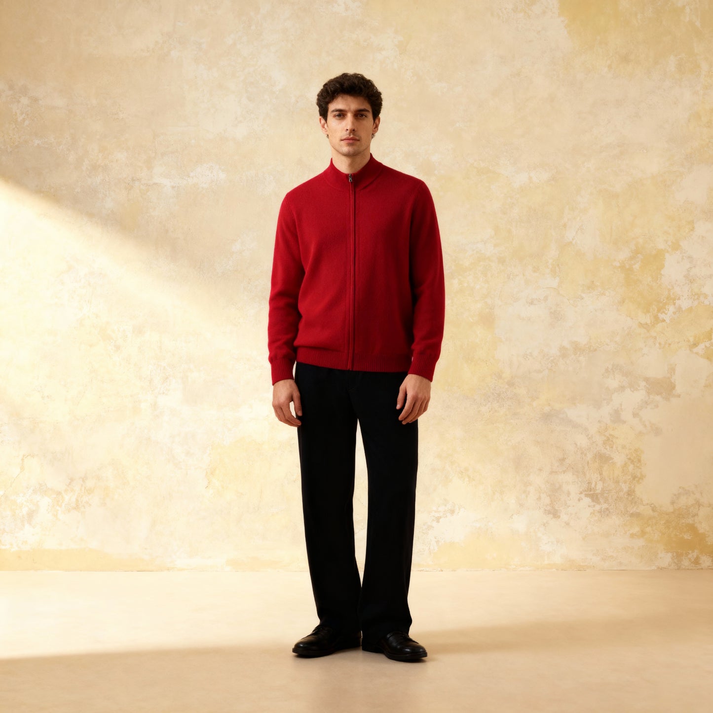 Double Sided Thick Sweater 100% Merino  Cardigan