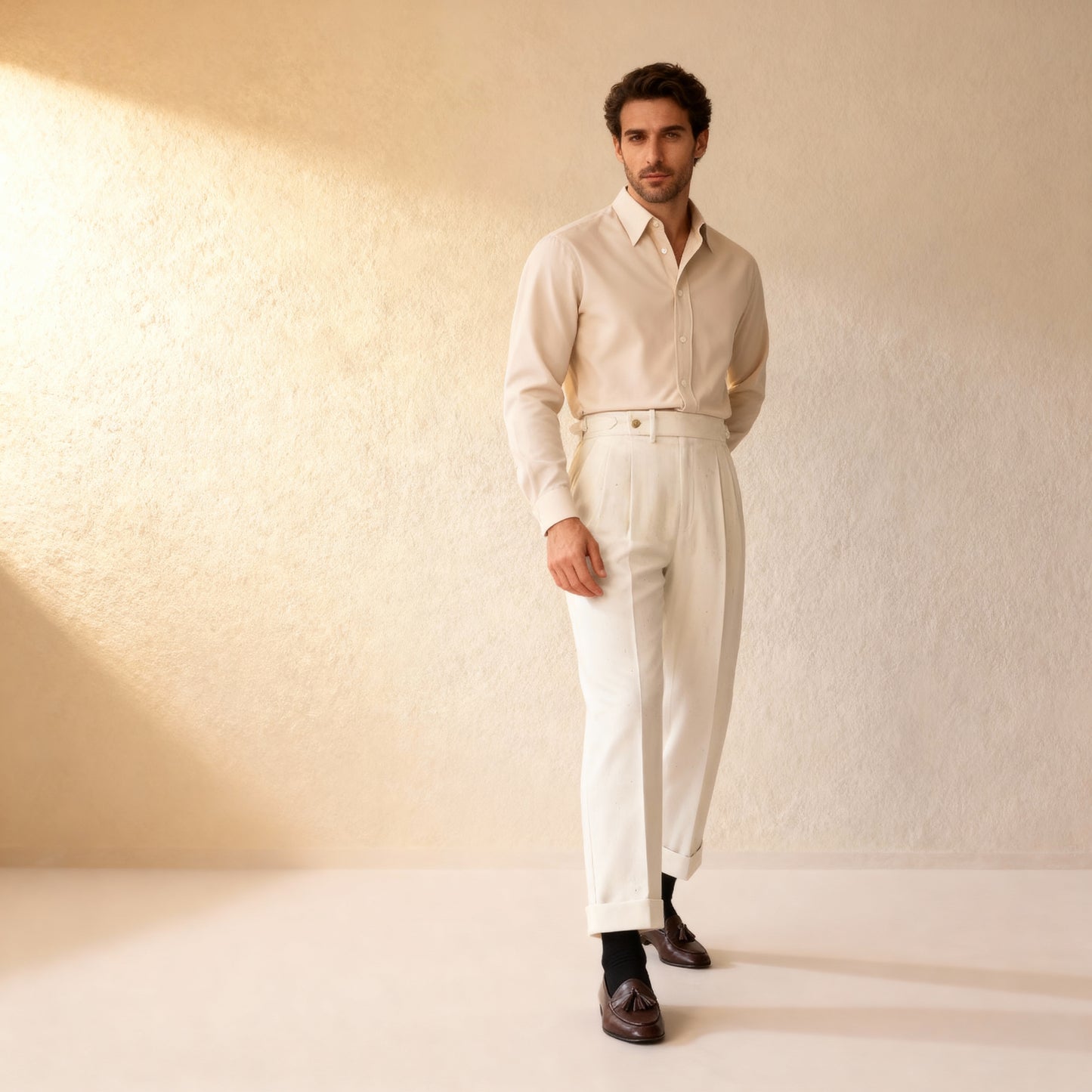 Autumn Straight Loose Casual Suit Pants