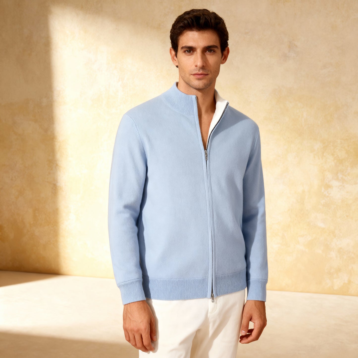 Double Sided Thick Sweater 100% Merino  Cardigan