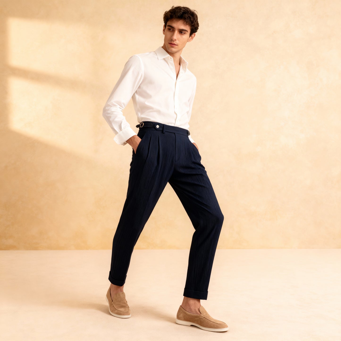 Naples High Waist Pants Japanese