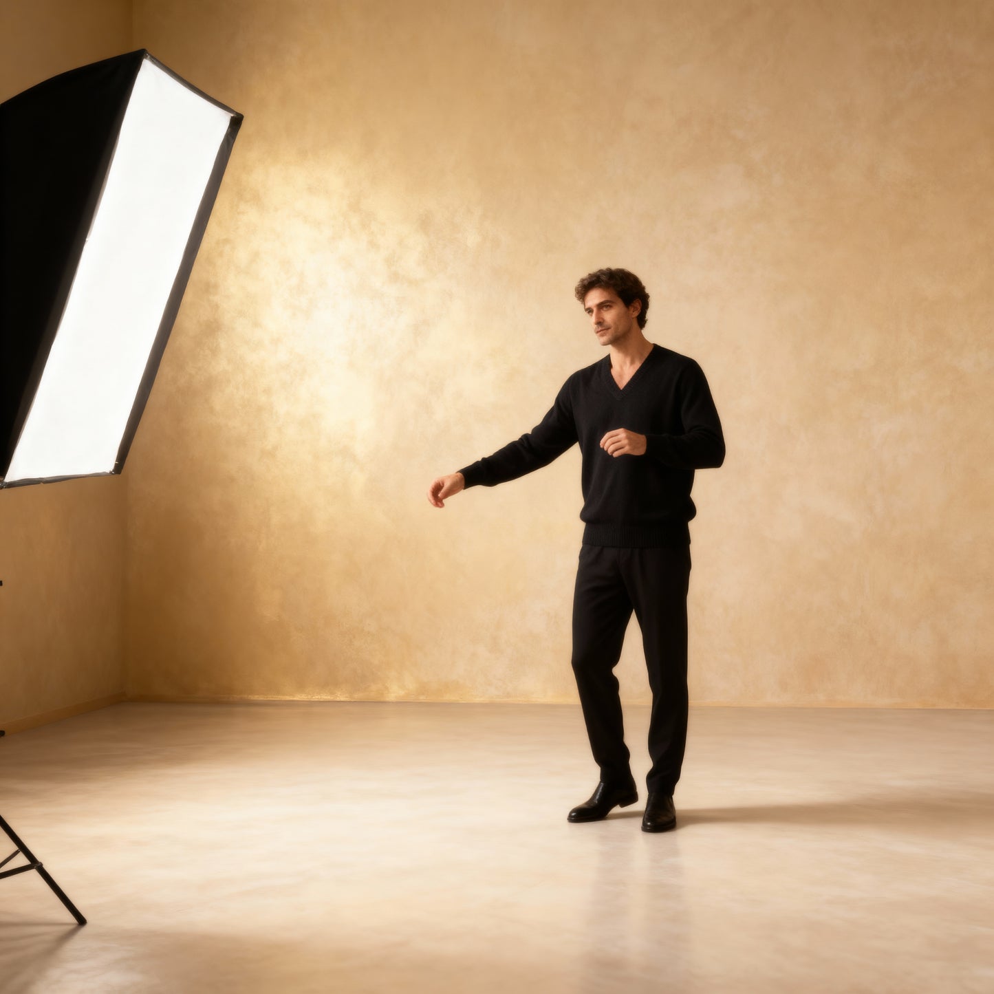 Merino Wool Sweater V-Neck