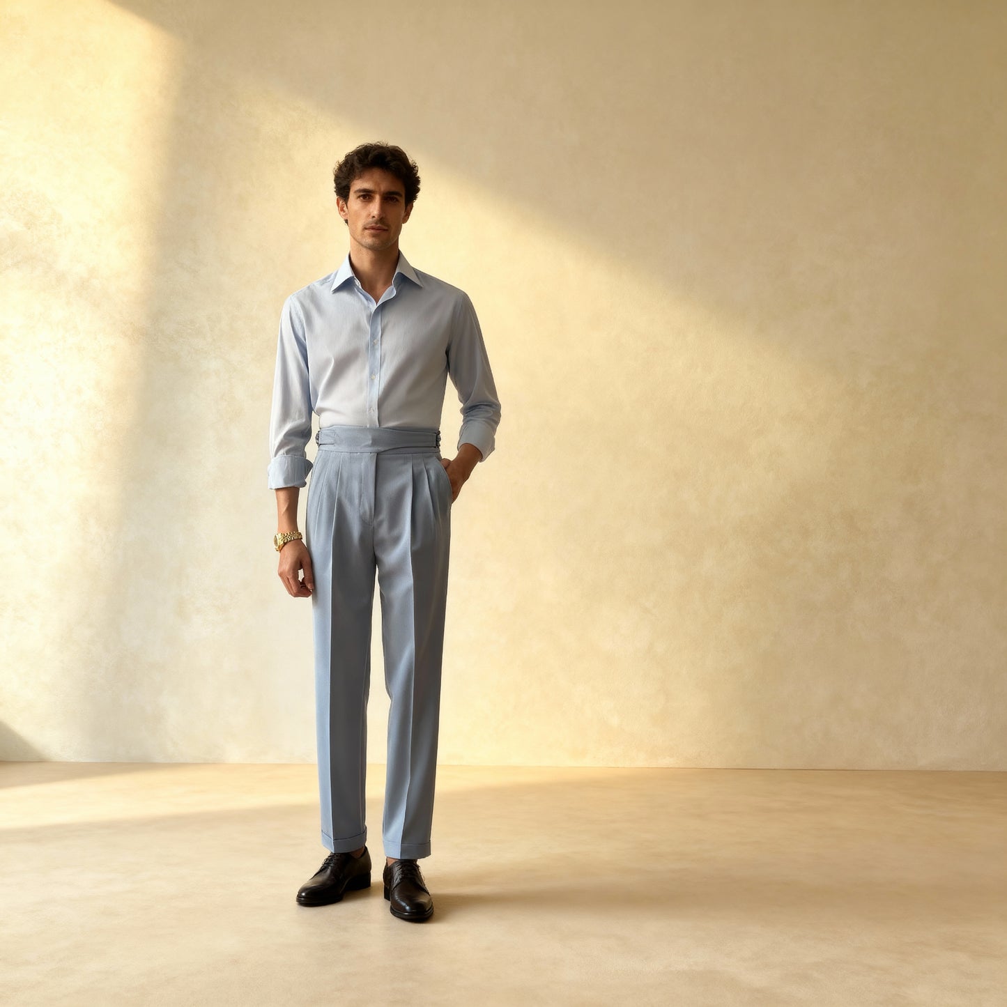 British Casual Naples Straight Trousers