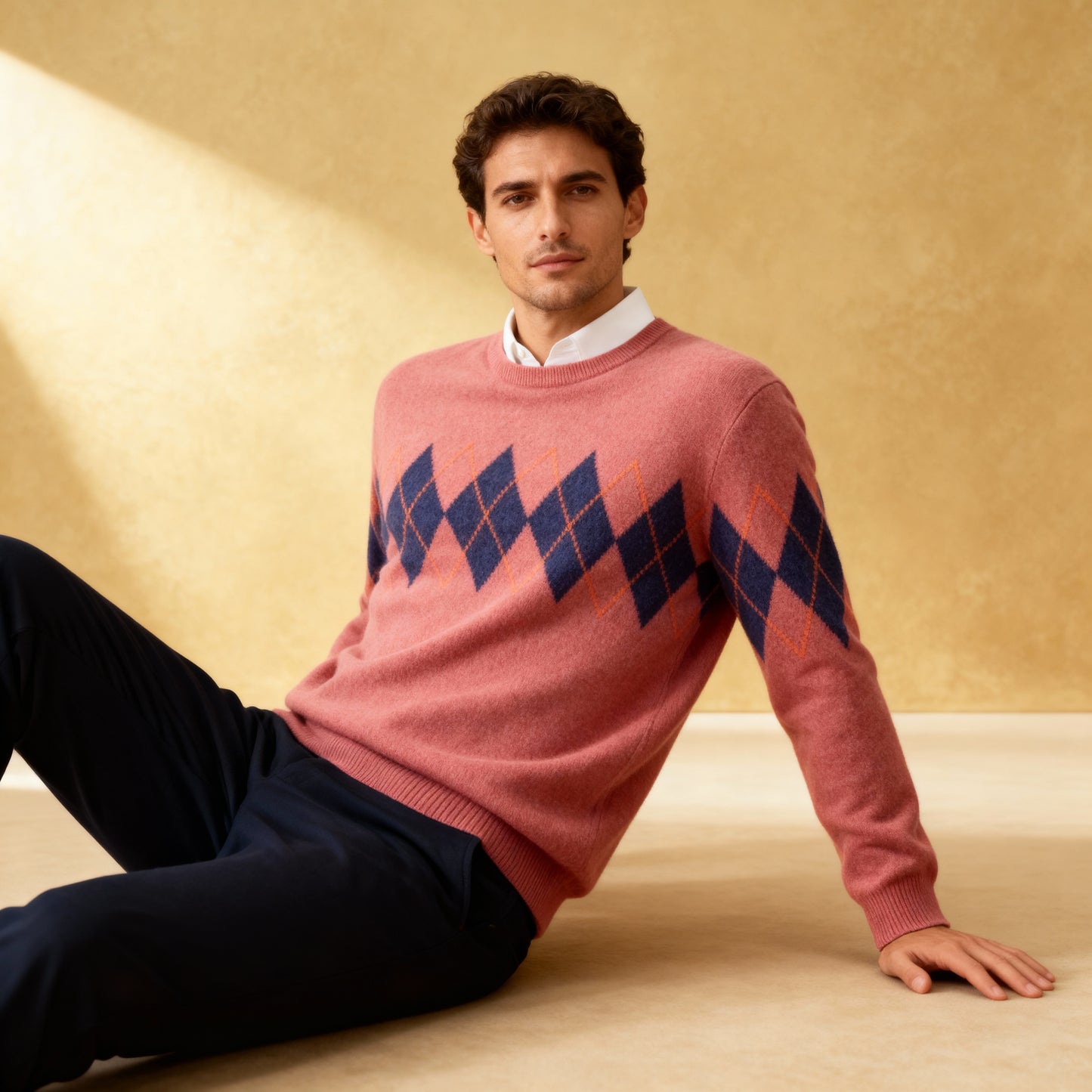 100% Pure Wool round Neck Pullover