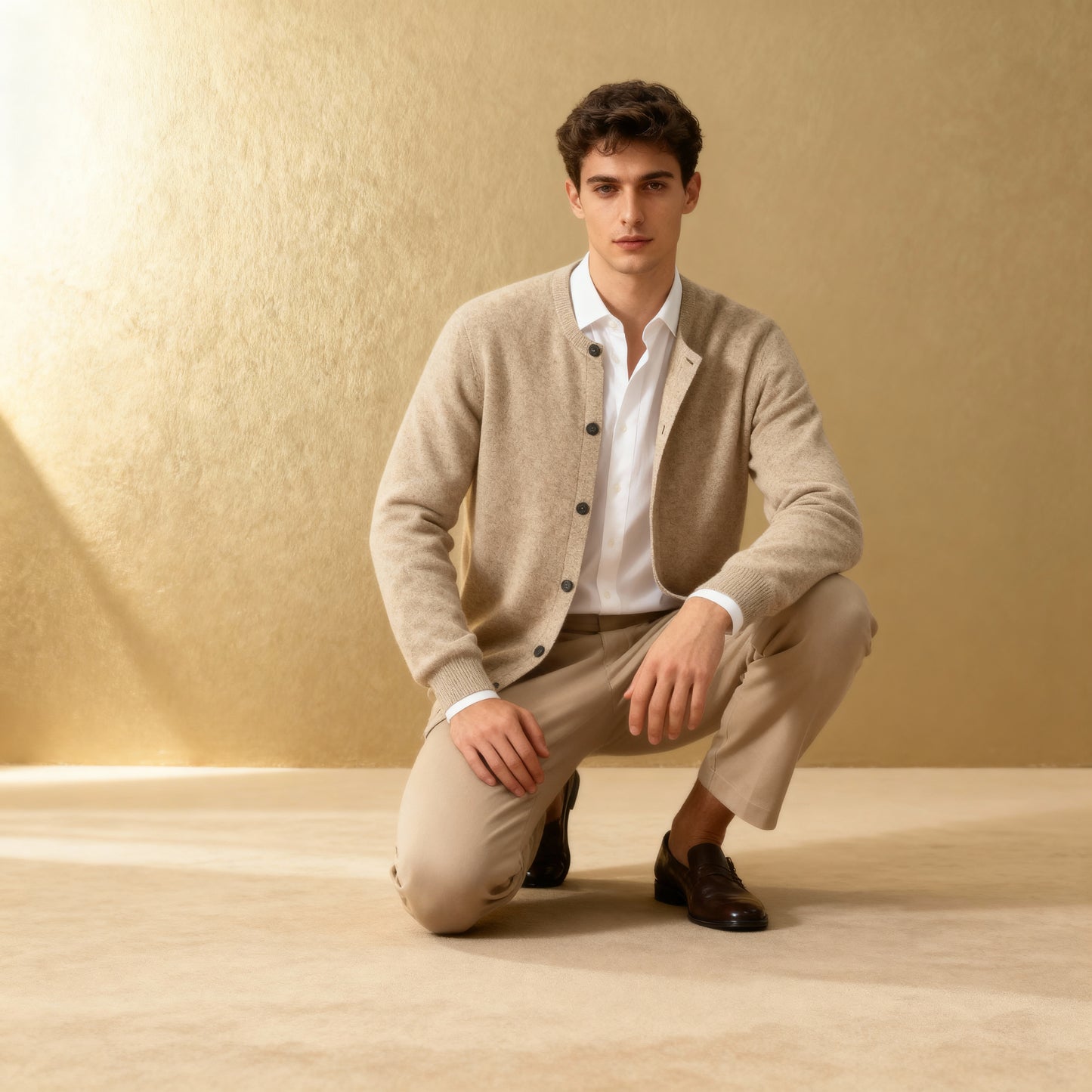 100% Merino Wool Knitted Sweater