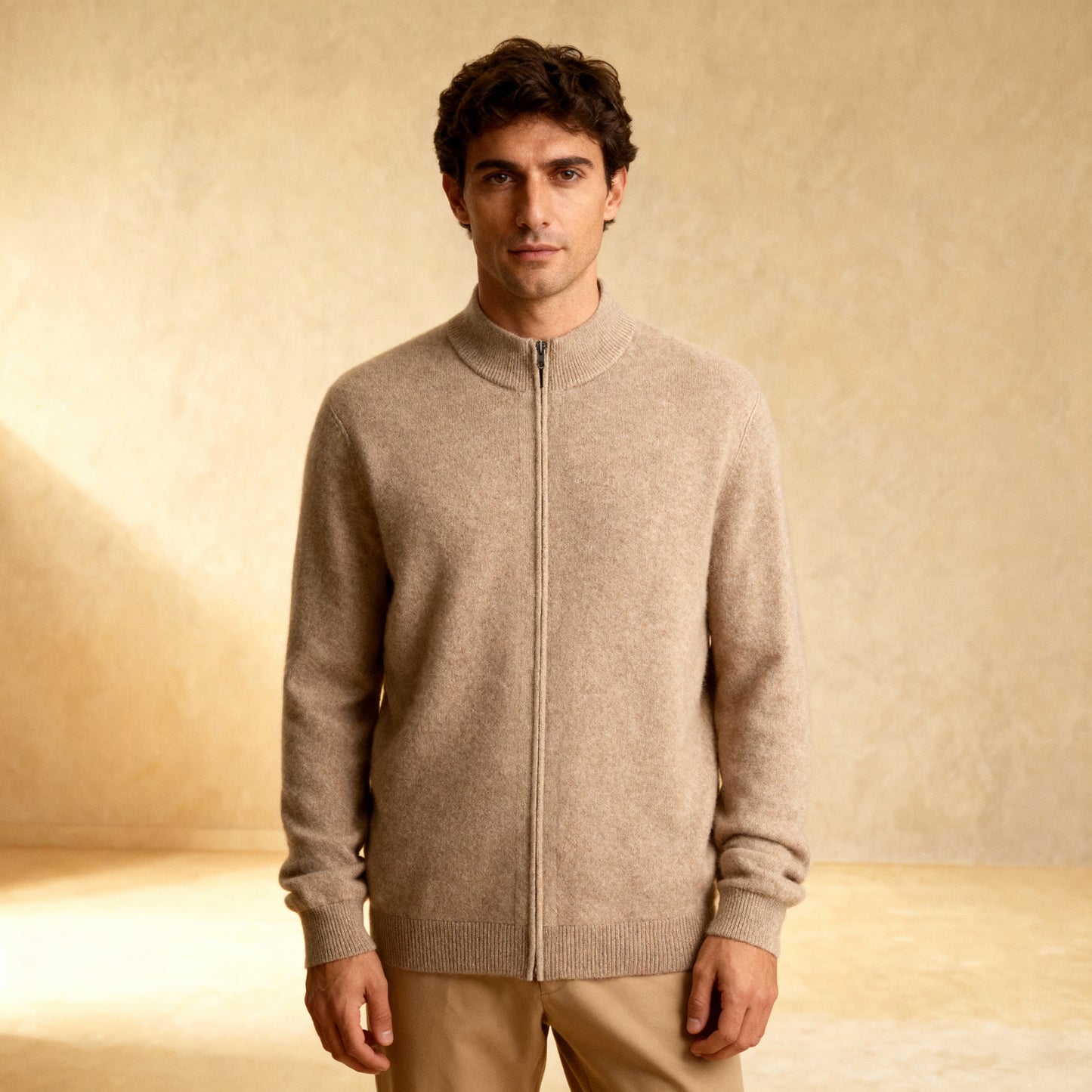 Double Sided Thick Sweater 100% Merino  Cardigan